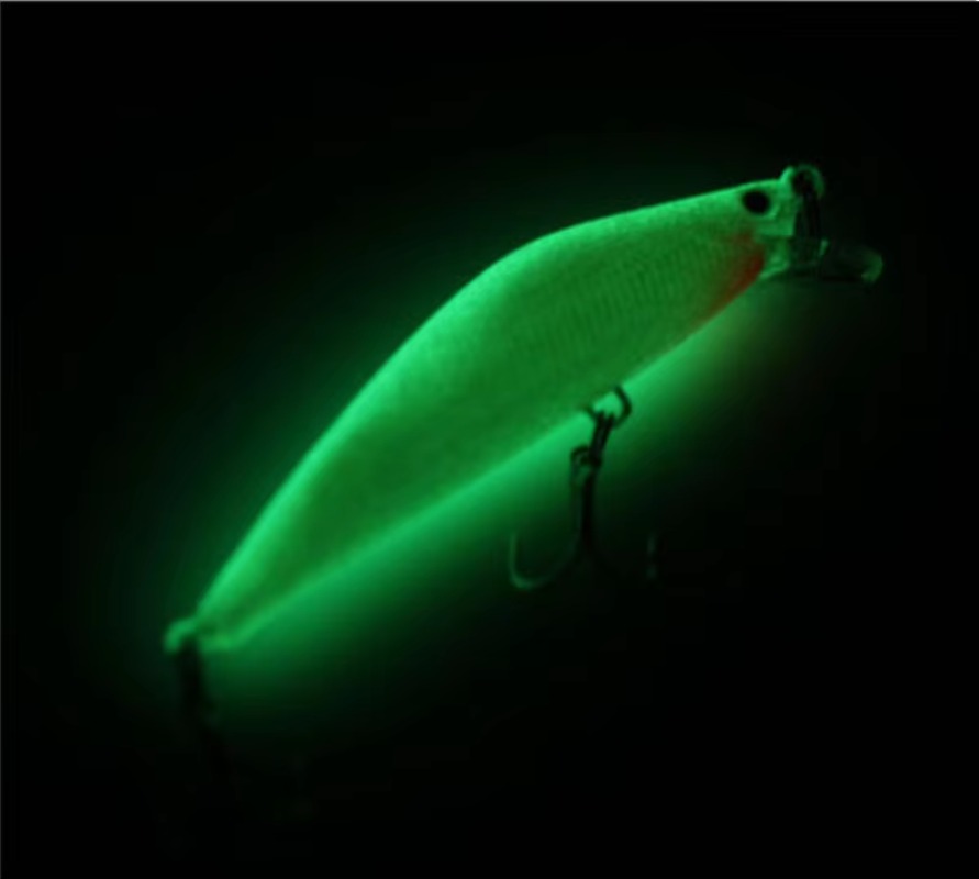 2 ชิ้น 3D Luminous Night เหยื่ - Fishing Hook Treble บทวิจารณ์และราคา