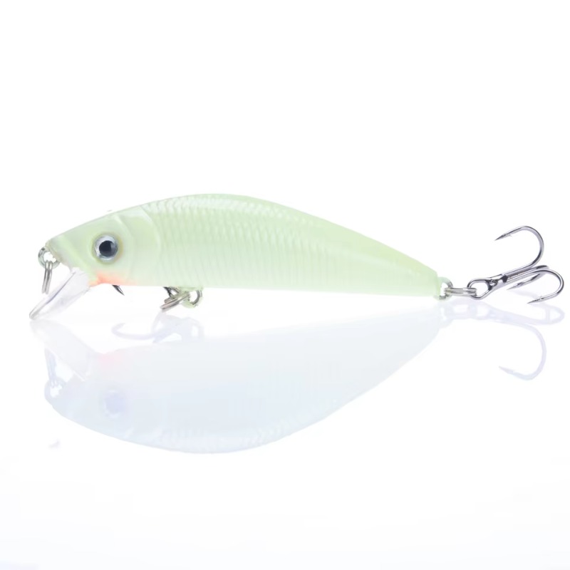2 ชิ้น 3D Luminous Night เหยื่ - Fishing Hook Treble บทวิจารณ์และราคา