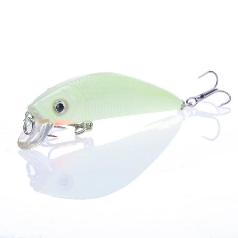 2 ชิ้น 3D Luminous Night เหยื่ - Fishing Hook Treble บทวิจารณ์และราคา